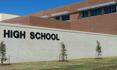 A high school exterior
