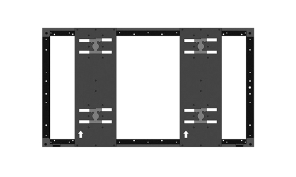 A smaller image of a wall mount for display