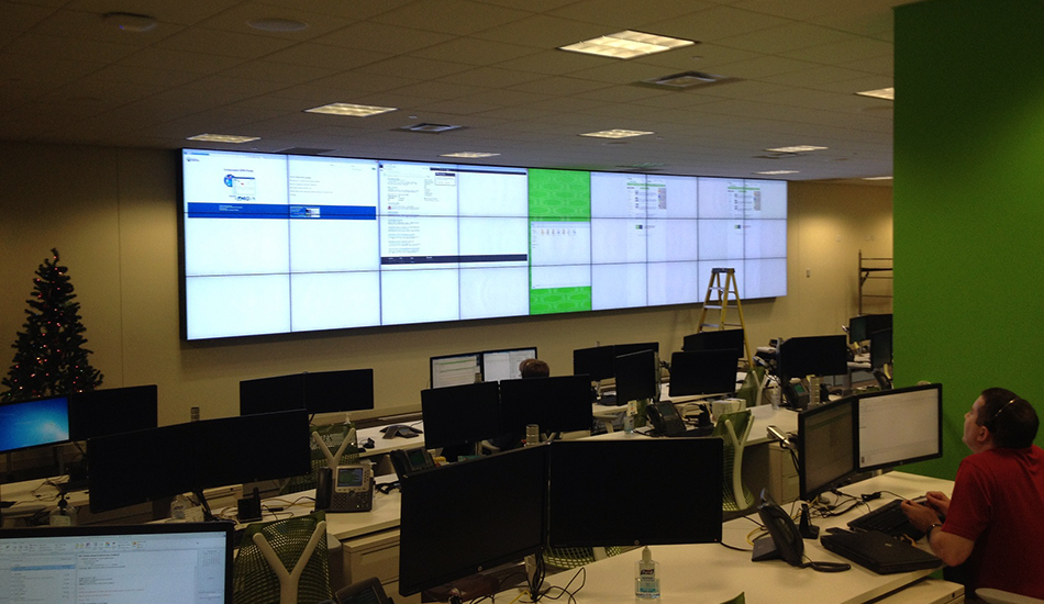 Bank Operation Control Room