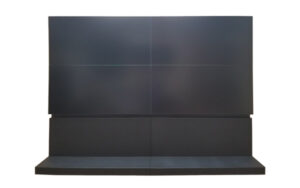 2x2 video wall on a floor stand