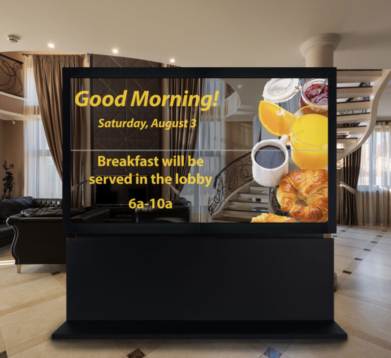 2x2 TOLED Video Wall