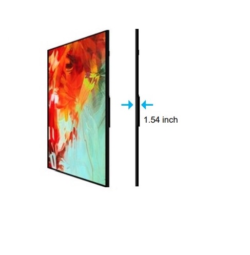 Ultra slim profile display