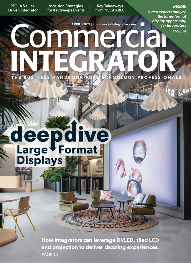 Commercial Integrator Deep Dive Magazine Cover.