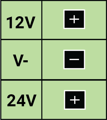 Power over ethernet power output icon